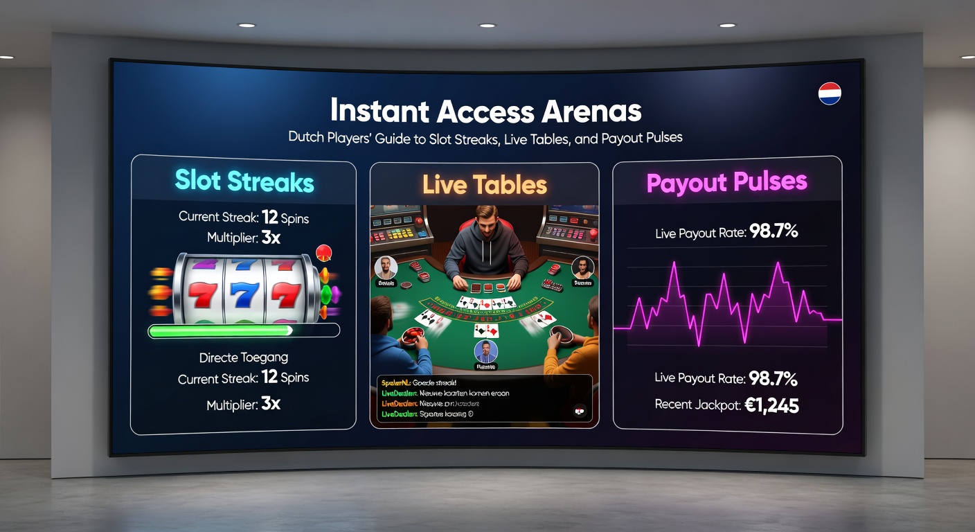 Live dealer tafel in actie tijdens een blackjack sessie in een Nederlandse instant access arena, met snelle chat en betting interface zichtbaar op een tablet