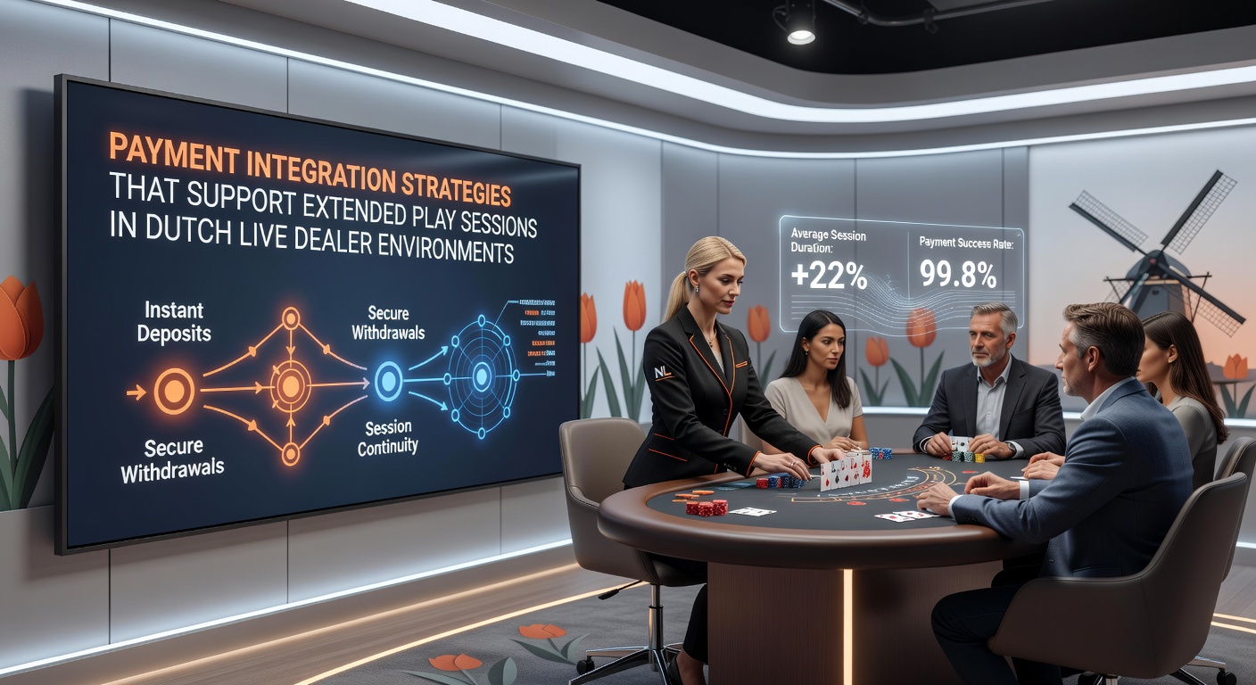 Integratie van betalingsoplossingen in Nederlandse live dealer casino's met focus op realtime transacties