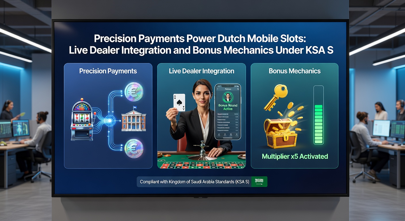 Schermafbeelding van een mobiel casino dashboard met live dealer video, slot reels en bonus pop-ups onder KSA compliance indicatoren