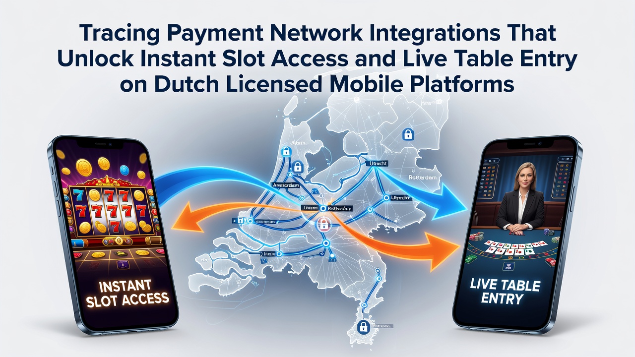 Integratie van betalingsnetwerken voor directe toegang tot mobiele slots en live tafels onder Nederlandse licenties